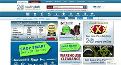 Desktop Screenshot of bowlingball.com